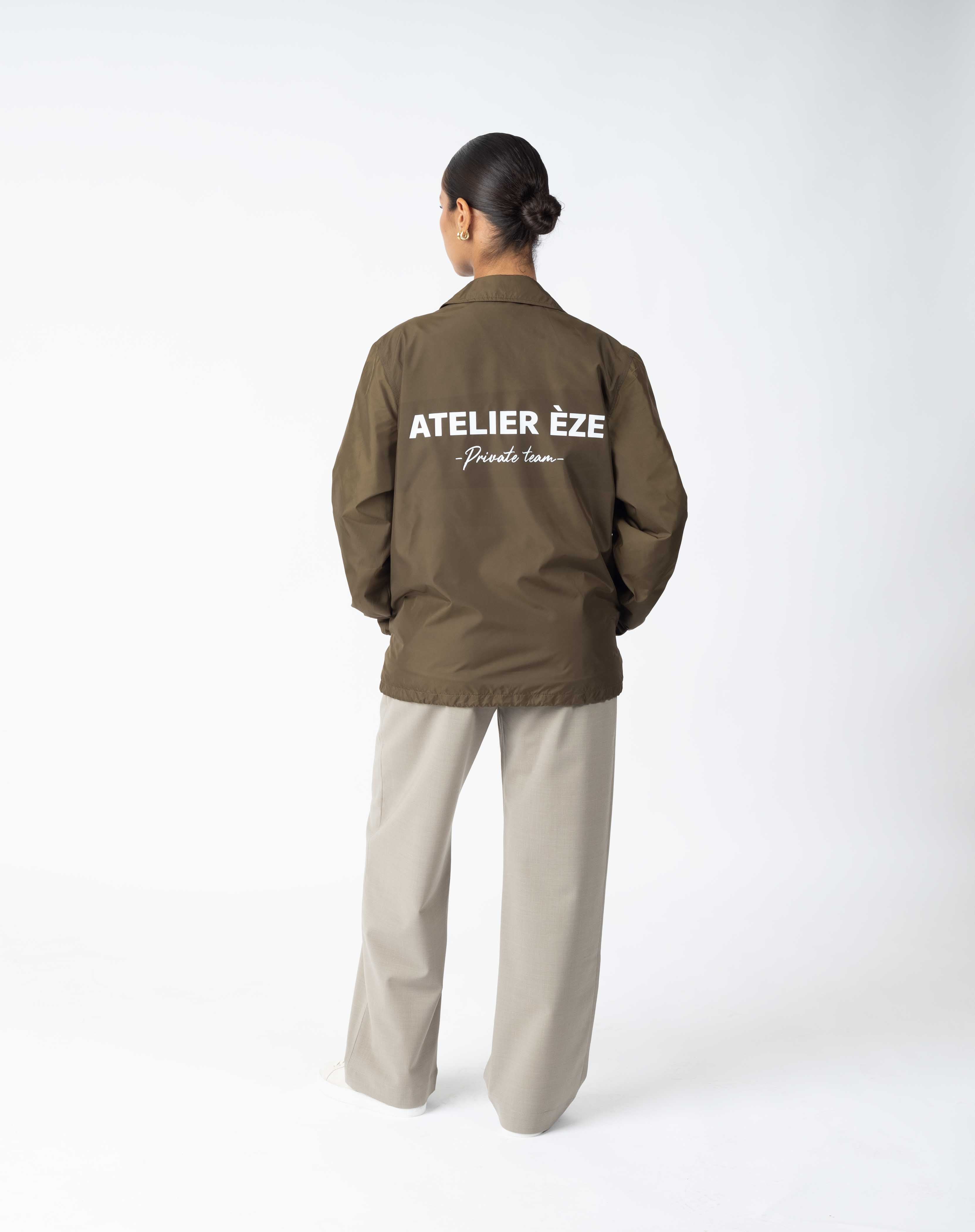 ATELIER ÈZE coach jacket moderate olive